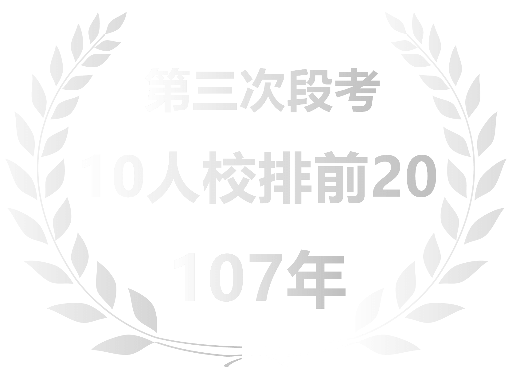 第三次段考10人校排前20