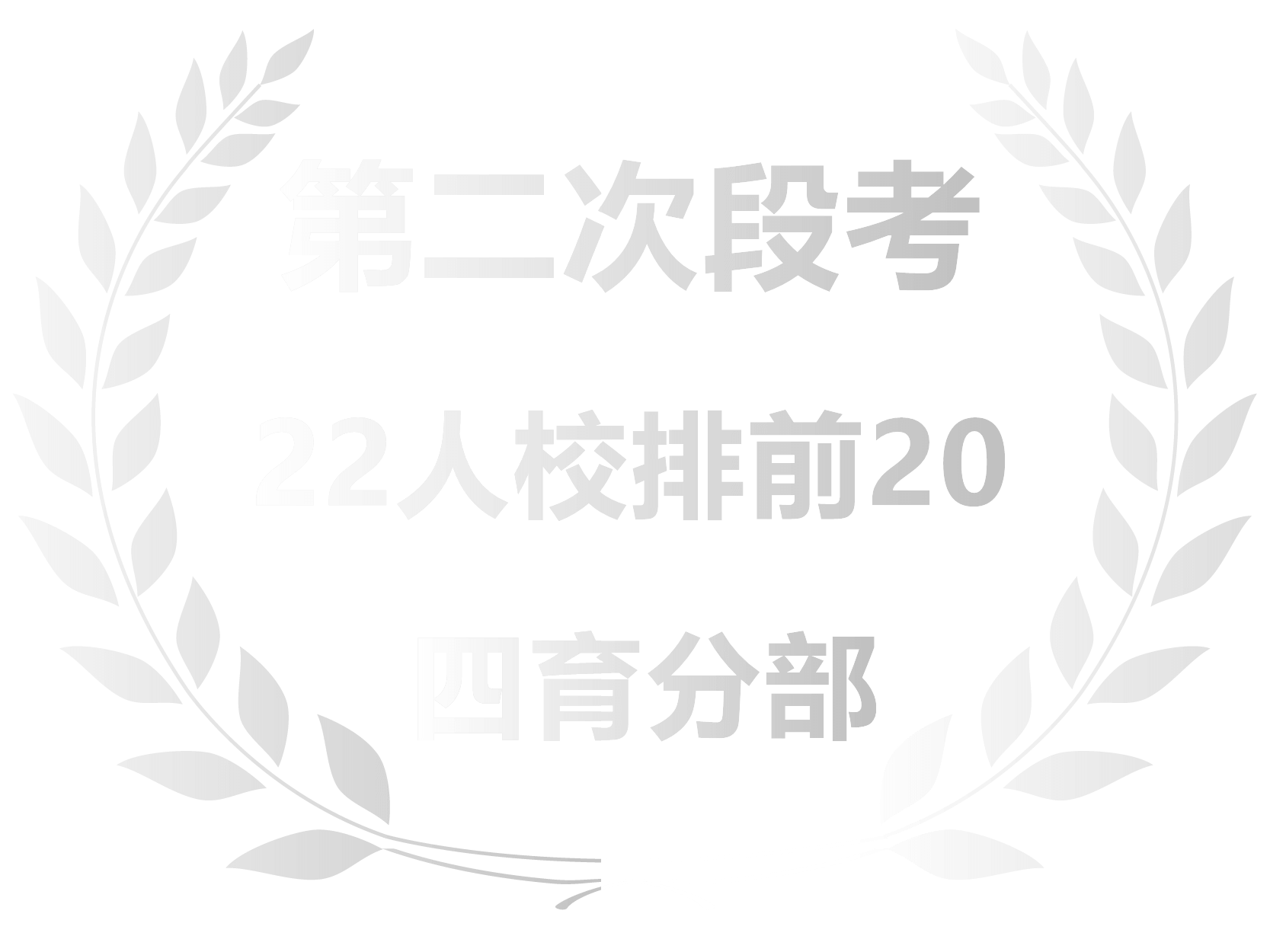 四育第二次段考成就