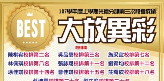 光德第三次榜單